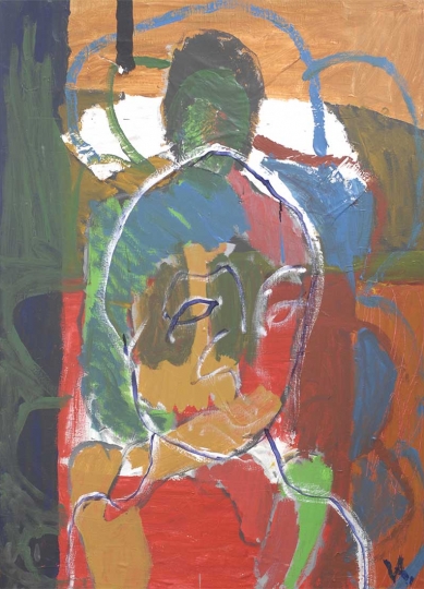 Portret z ozadjem III